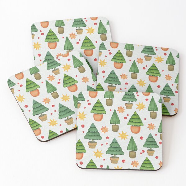 Item preview, Cute Christmas Tree Pattern, Xmas Tree Pattern designed and sold by antevasinart.