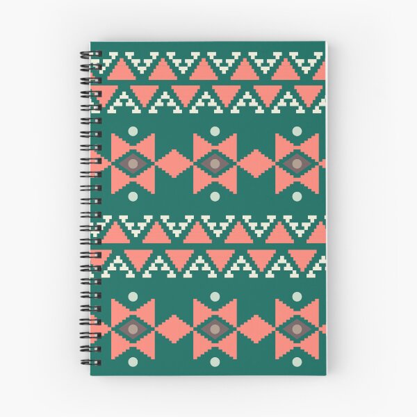 Item preview, Geometric Triangles Compilation in Rose Gold and Green - Multicolor Boho Motif designed and sold by Yeldiz.
