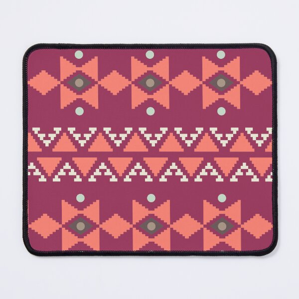 Item preview, Geometric Triangles Compilation in Rose Gold and Pink - Multicolor Boho Motif designed and sold by Yeldiz.