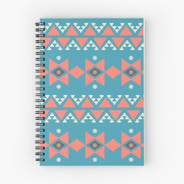 Item preview, Geometric Triangles Compilation in Rose Gold and Blue - Multicolor Boho Motif designed and sold by Yeldiz.
