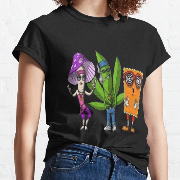 Stoner weed characters Classic T-Shirt