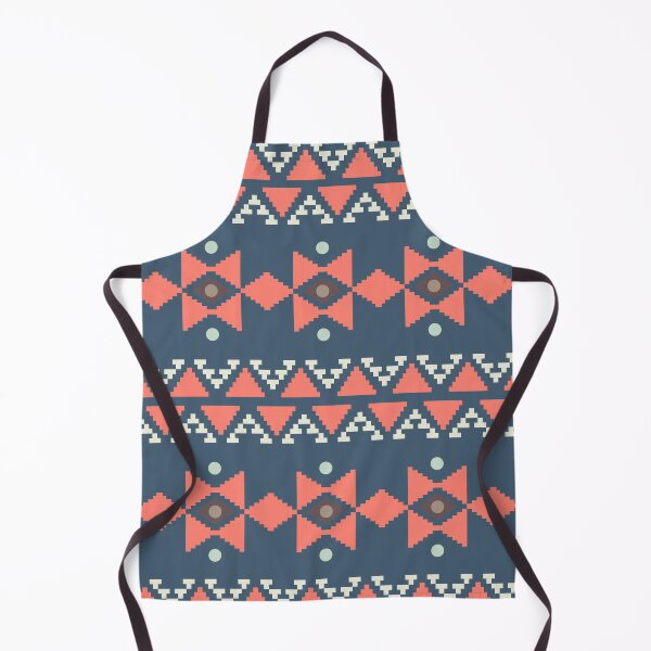 Item preview, Geometric Triangles Compilation in Rose Gold and Blue - Multicolor Boho Motif designed and sold by Yeldiz.
