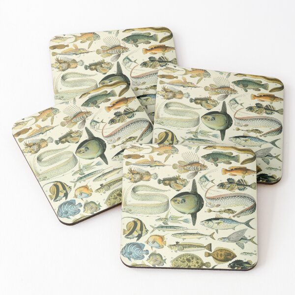 Item preview, Vintage Fish Adolphe Millot designed and sold by ind3finite.