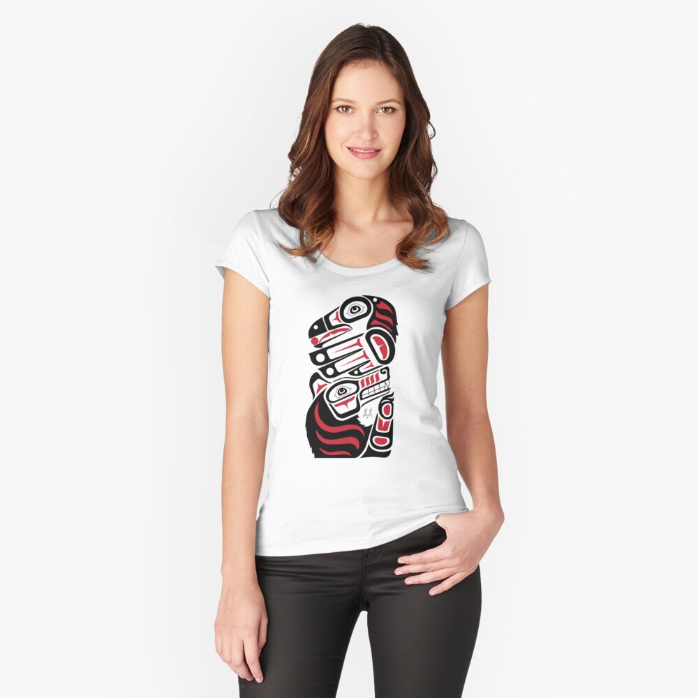 Item preview, Fitted Scoop T-Shirt designed and sold by AdeleArseneau.