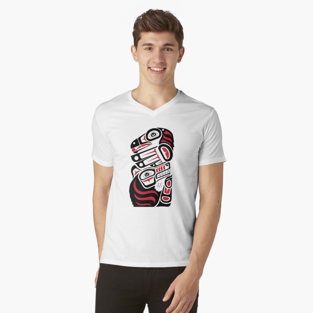Item preview, V-Neck T-Shirt designed and sold by AdeleArseneau.