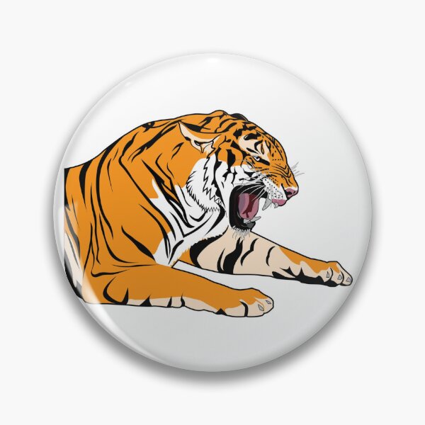 Item preview, Graphic Design Ferocious Tiger designed and sold by CreativeCranium.