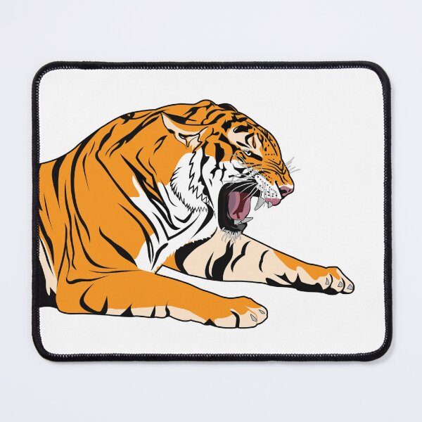 Item preview, Graphic Design Ferocious Tiger designed and sold by CreativeCranium.
