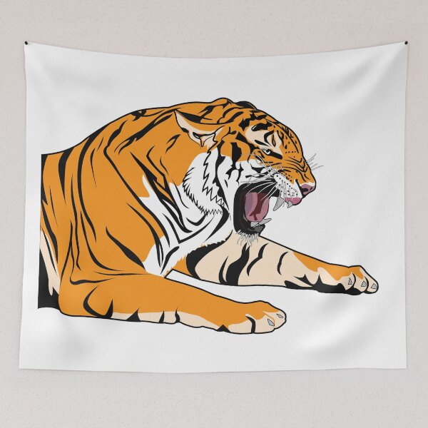 Item preview, Graphic Design Ferocious Tiger designed and sold by CreativeCranium.