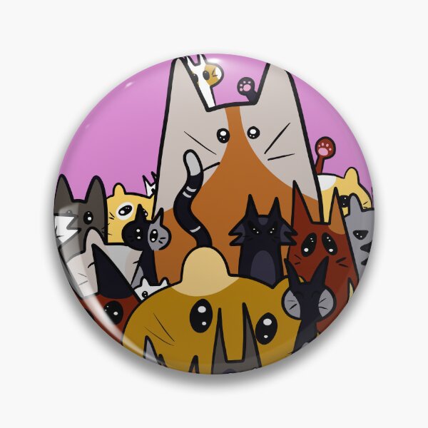 Item preview, Kitty Cat Crowd in Color  designed and sold by AvalonUnmuzzled.