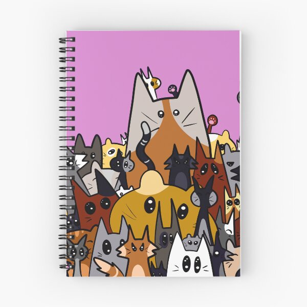 Item preview, Kitty Cat Crowd in Color  designed and sold by AvalonUnmuzzled.