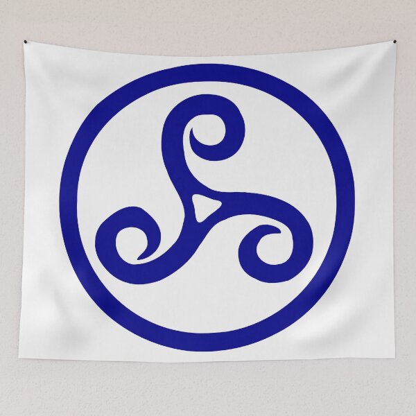 Item preview, Blue Triskele designed and sold by DesignBy79.