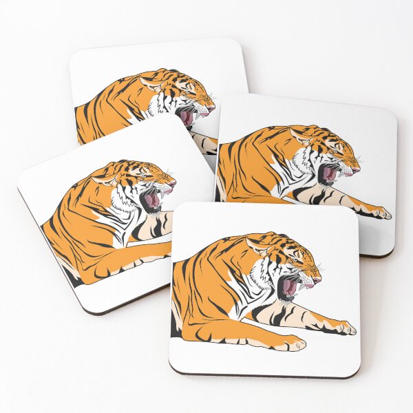Item preview, Graphic Design Ferocious Tiger designed and sold by CreativeCranium.