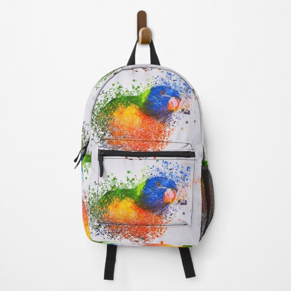 Item preview, The Pixelated Lorikeet designed and sold by Steven Jodoin.