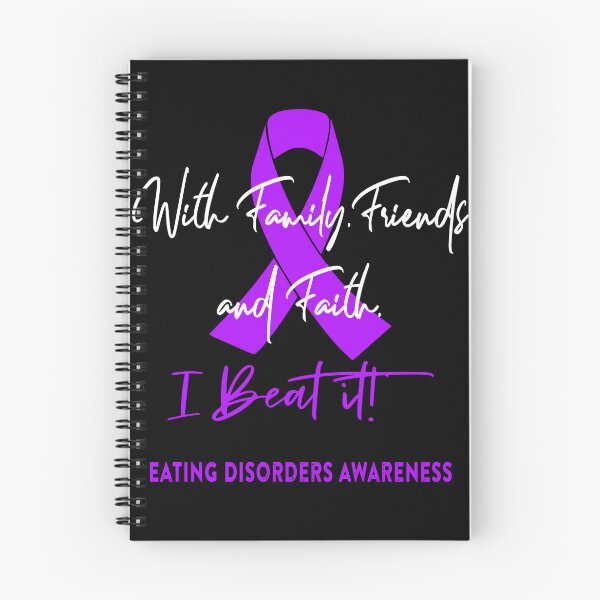 Item preview, Eating Disorders Warrior - With Family, Friends, and Faith - I BEAT IT! designed and sold by Robbsyn.