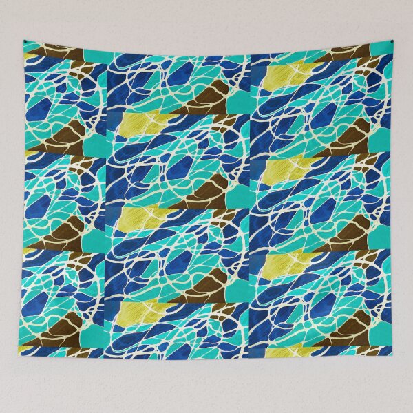 Item preview, Neurographic pattern with a circles and variety shapes by MariDani designed and sold by MariDaniArt.