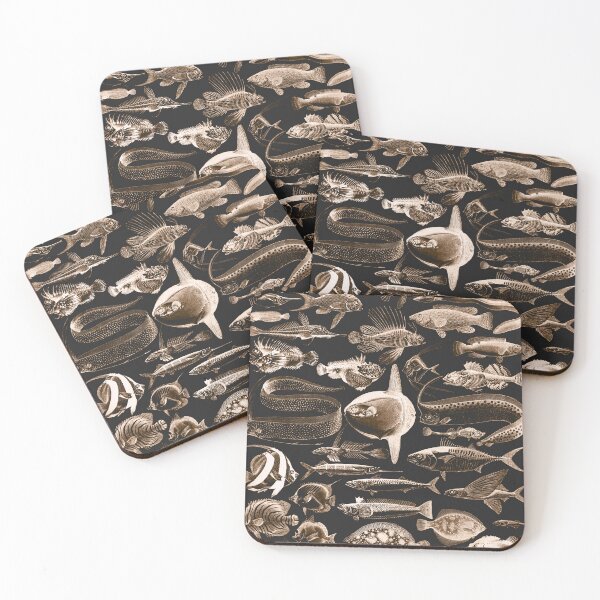 Item preview, Vintage Fish Ocean Animal Chart designed and sold by ind3finite.