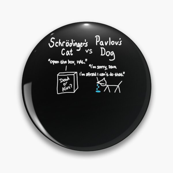 Item preview, Schrodinger's cat and pavlov's dog designed and sold by mosselvada.