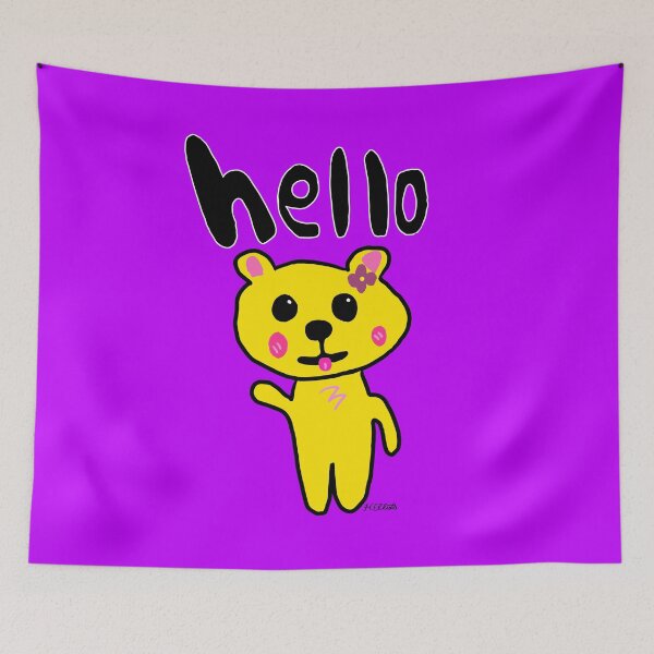 Item preview, Yellow hello designed and sold by StevenElliot.
