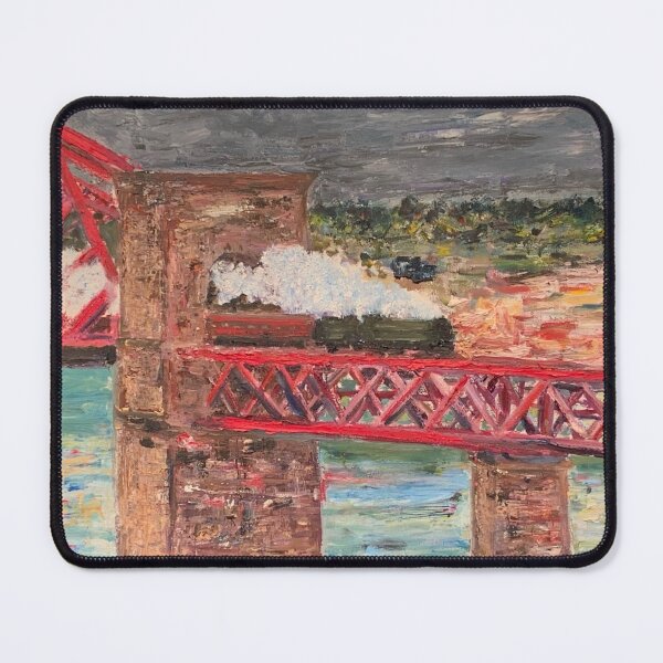 Item preview, Flying Scotsman steaming across Forth Bridge designed and sold by martydav.