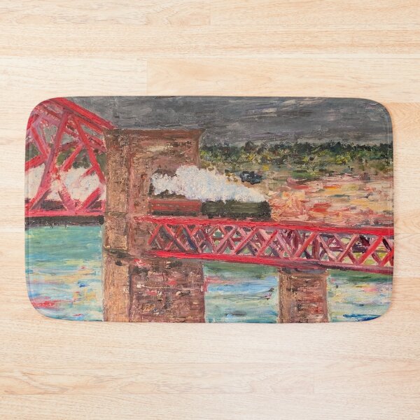 Item preview, Flying Scotsman steaming across Forth Bridge designed and sold by martydav.