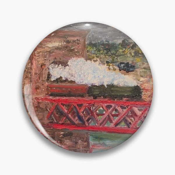 Item preview, Flying Scotsman steaming across Forth Bridge designed and sold by martydav.