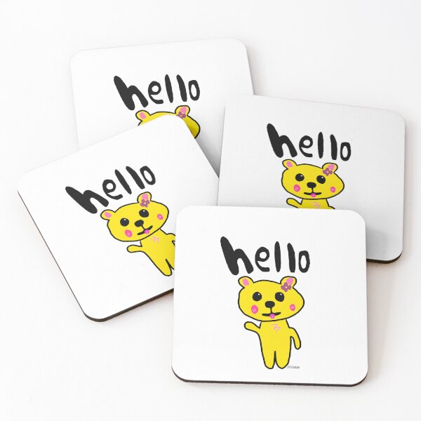 Item preview, Yellow hello designed and sold by StevenElliot.