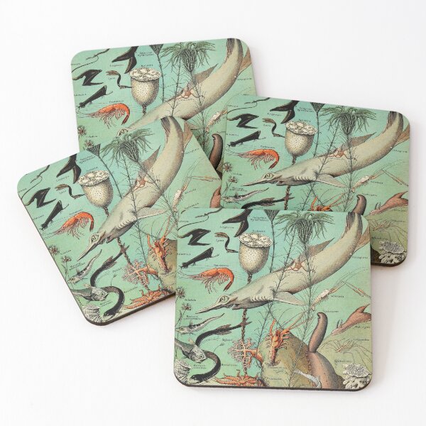 Item preview, Vintage Fish Ocean Adolphe Millot designed and sold by ind3finite.