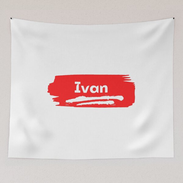 Item preview, Ivan Name Label - Gift For Male Named Ivan designed and sold by melshirt-shop.