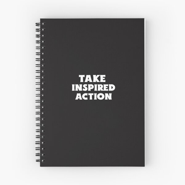 Item preview, Take Inspired Action designed and sold by Salimah Haji.