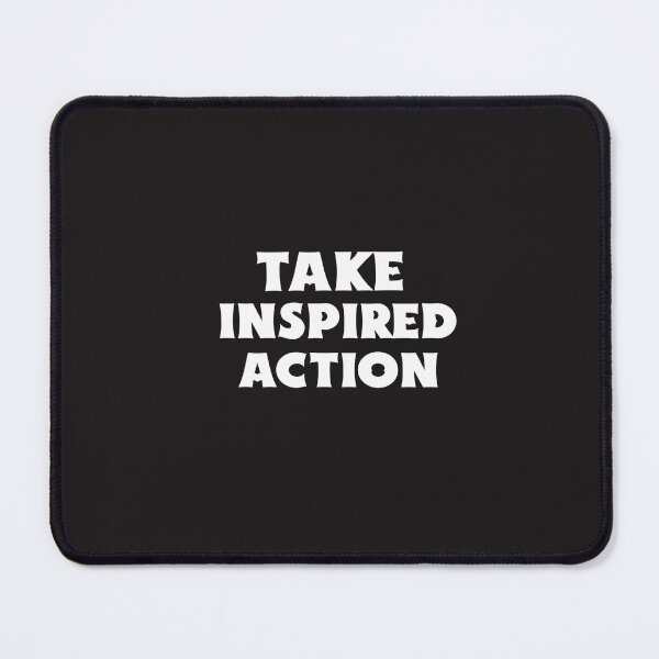 Item preview, Take Inspired Action designed and sold by Salimah Haji.