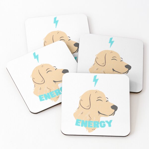 Item preview, Golden Retriever Boy Energy designed and sold by Shop by Blu.