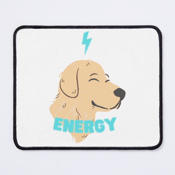 Item preview, Golden Retriever Boy Energy designed and sold by The Blue Shop.