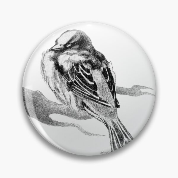Item preview, Sparrow Bird Snoozing designed and sold by Patricia Howitt.