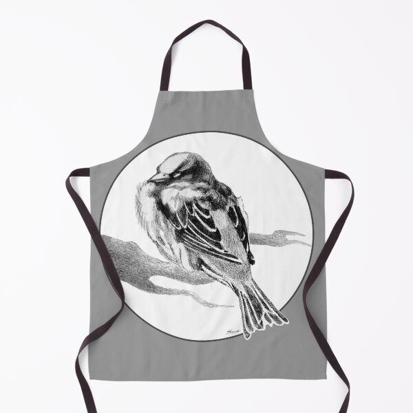 Item preview, Sparrow Bird Snoozing designed and sold by Patricia Howitt.