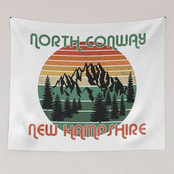 Aperçu de l'œuvre North Conway, New Hampshire créée et vendue par Gibbonzo.