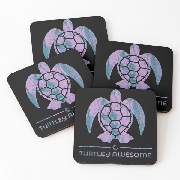 Item preview, Turtley Awesome PinkGreen designed and sold by bfwilson.