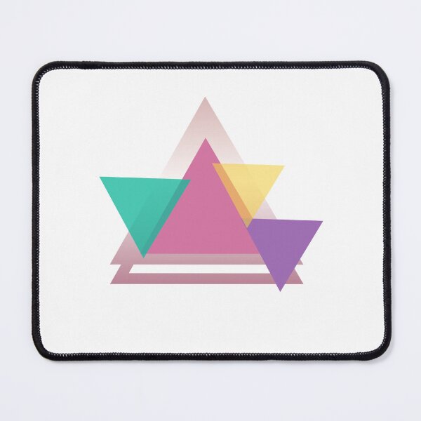 Item preview,  Abstract line triangule (Lilac, Blue,Lavender GOLD MINIMALIST ART) designed and sold by YohanysDesigns.