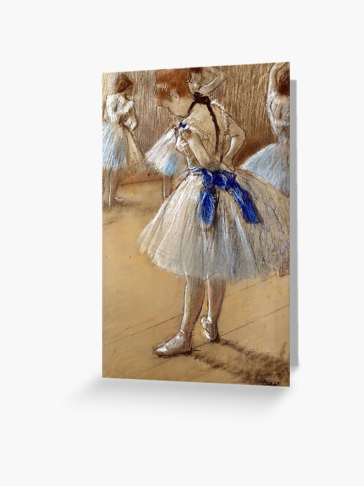 Edgar Degas Dancer Greeting Card