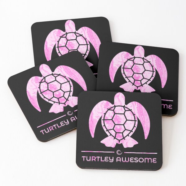 Item preview, Turtley Awesome Pink designed and sold by bfwilson.