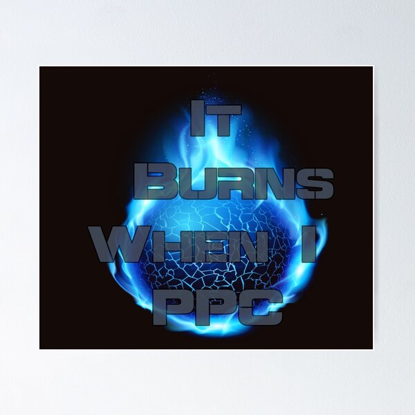 Item preview, It Burns designed and sold by Paws Of Aries.