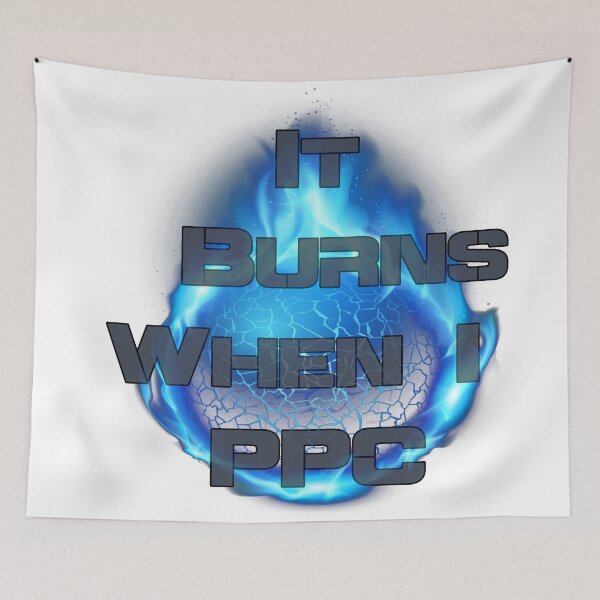 Item preview, It Burns designed and sold by Paws Of Aries.