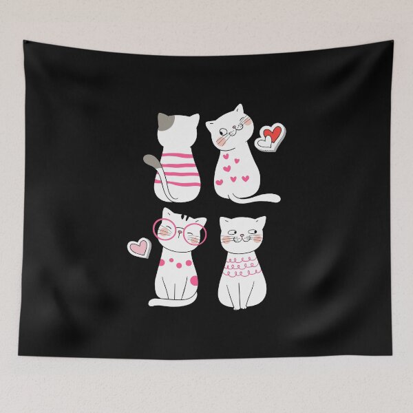 Item preview, lovely cat designed and sold by Noha Applied- Arts.