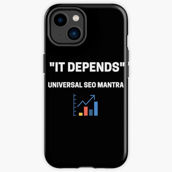 Seo people universal mantra design iPhone Tough Case