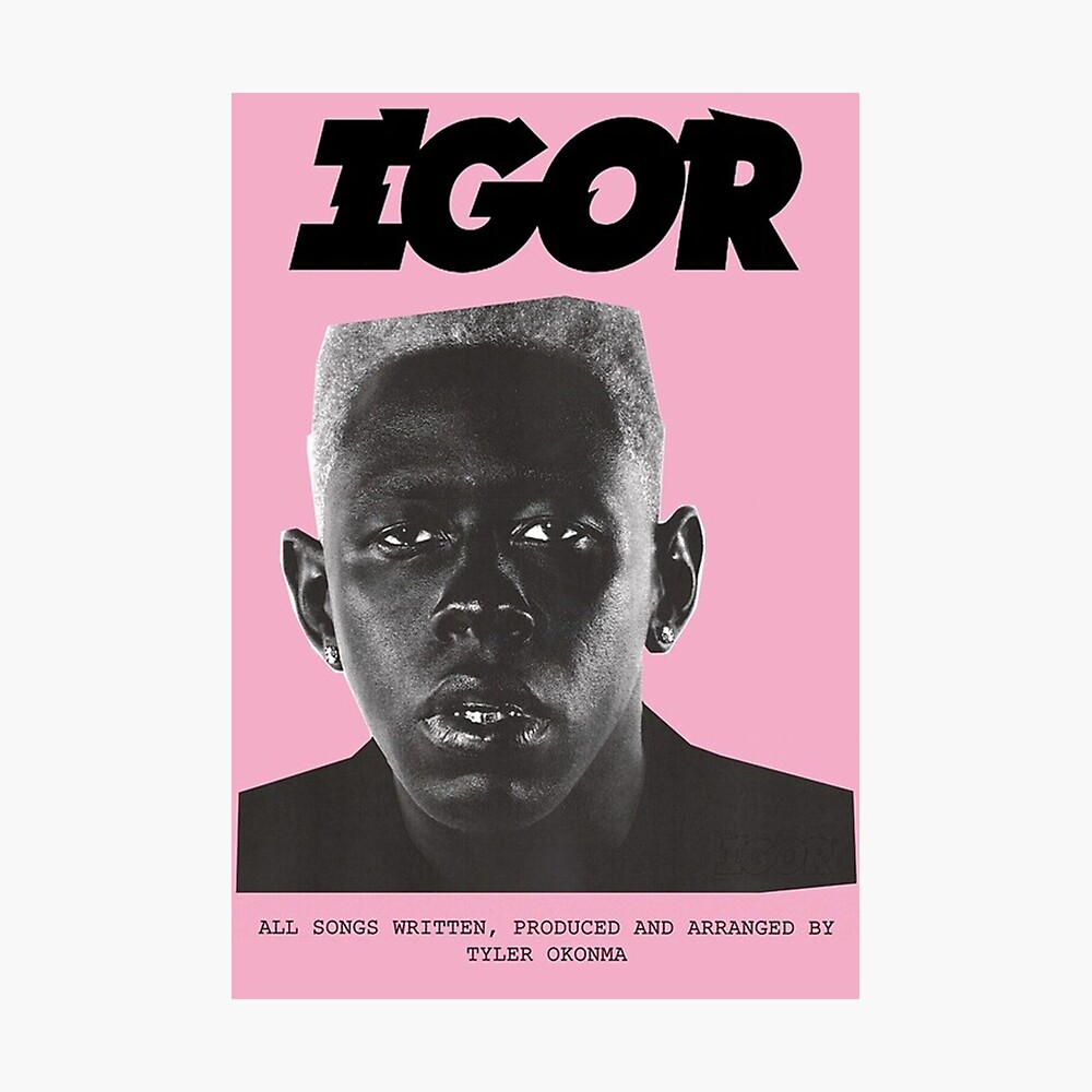 Tyler the Creator IGOR Album Poster 