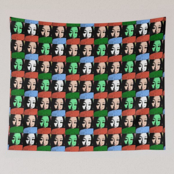Item preview, BEAUTIFUL FUNNY ASIAN GIRL POP ART COLOR designed and sold by NYWA-ART.