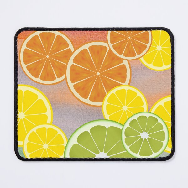 Item preview, Orange Lemon Lime Citrus Fruit Ombre  designed and sold by ArtMeetsPizza.