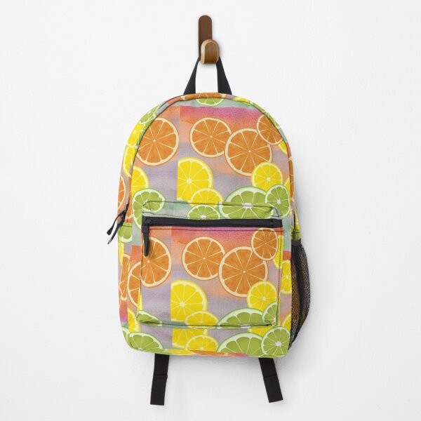 Item preview, Orange Lemon Lime Citrus Fruit Ombre designed and sold by ArtMeetsPizza.