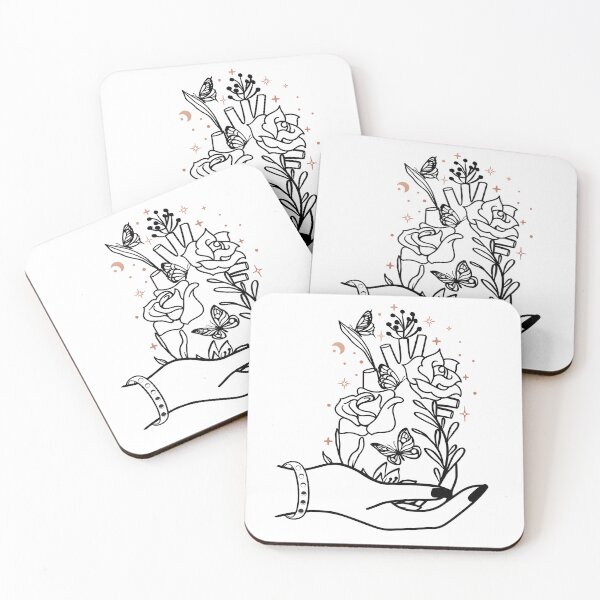 Item preview, Hand holding Floral Heart Anatomy designed and sold by 397HOUSE Your happy time.