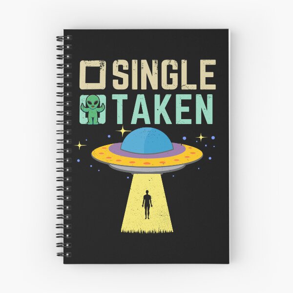Item preview, Single or Taken Alien Abduction Valentine's Day designed and sold by OtillieArt.