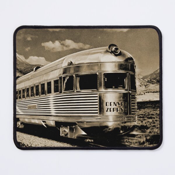 Item preview, Denver Zephyr Diesel Locomotive Train Railroad Railway designed and sold by TheTrainRoom.